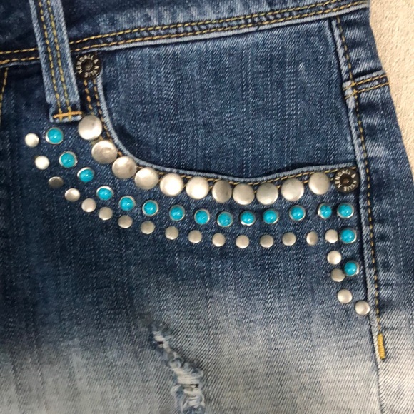 Kendall & Kylie ombré cutoff shorts size 3 - Picture 2 of 5